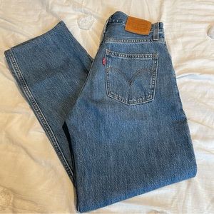 Ribcage Relaxed Medium Wash Levis Jeans